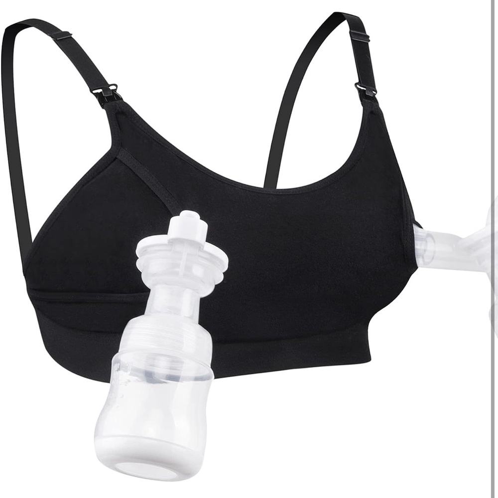 Momcozy breast pumping bra